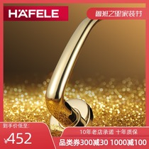 German HAFELE haifele stainless steel lock door lock split lock PVD gold lock indoor door handle 077