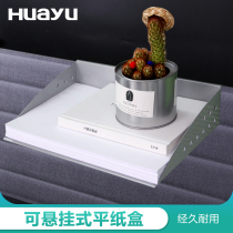 Painting Yu hardware Screen station Furniture table Steel pendant Office supplies Hanging metal A4 paper bracket Paper bracket