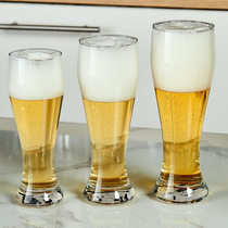 Imported glass beer cup creative European wheat German beer glass 500ml personality Big Beer Cup