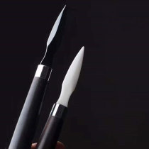 Cloud Nest Ceramic Tea Knife Tea Needle Tea Cone Tea Cone Tea Set Accessories Home Handmade Puer Pry Tea Ware Black Tea Exclusive High-end