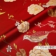 Trung Quốc jacquard vải sofa vải Trung Quốc phong cách hoa và chim gấm sofa gụ đệm đệm bụi vải - Vải vải tự làm