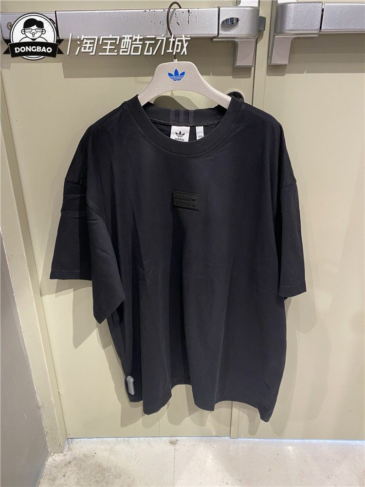 2月阿迪达斯ADIDAS三叶草男子休闲运动舒适短袖T恤GN3309/GN8050