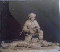 1:35 Resin Soldier Russian Special Forces and Corpse Modern XD51