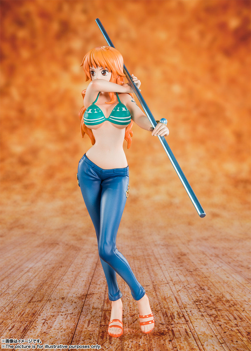 万代figuarts zero 海贼王 20周年动画版 天候棒 娜美 手办 现货