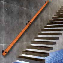 Solid wood stair handrail wall corridor Attic villa guardrail Channel handle Household elderly children anti-slip railing