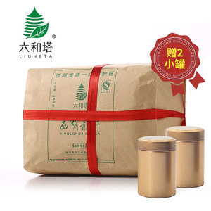 2018新茶 六和塔茶叶西湖龙井明前纸茶包200g送两小罐绿茶纸包