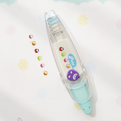 hand ledger color stiers korean stationery creative push-type lace correction tape cute decoration tape hand  diary decoration