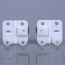 Curtain Tackle Pulley Wheel Accessories Straight Rail Menorail Magnetic Touch Slide Rail Roller magnetic magnetic attraction Curtain Rail Cross