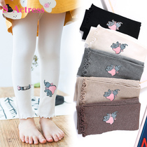 Girls leggings 2020 new spring and autumn children autumn trousers wear Dumbo thin foreign baby pants