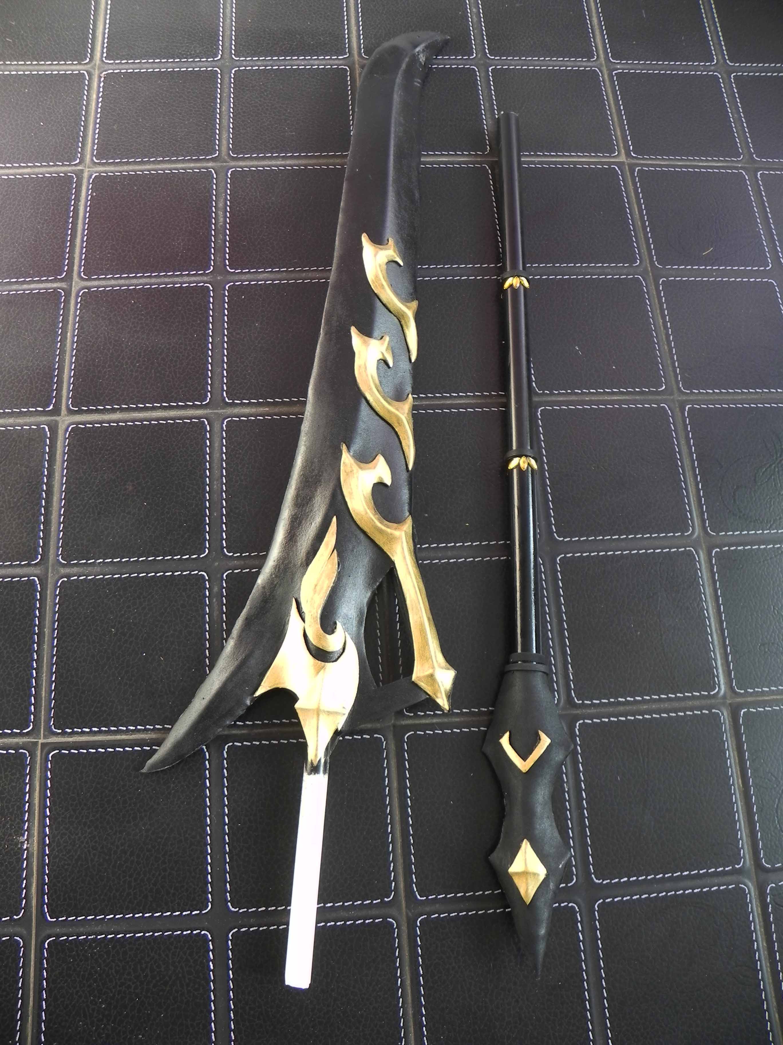 【惊蛰】苍云武器陌刀cos武器道具