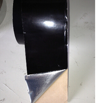Black aluminum foil adhesive tape aluminum foil black adhesive tape