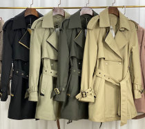 Europe station Hangzhou wind clothes female short section 2022 Spring autumn season new short subs 150CM Hupper body short jacket