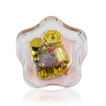 (Hokkaido Otaru Crafts) F Japanese transparent music box with a variety of music options