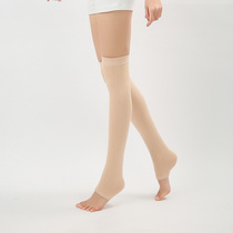 Pure cotton leg jacket for men and women lengthened over kneecap leg stockings Sox warm and chill summer thin air conditioning house sunscreen anti-slip leg cover