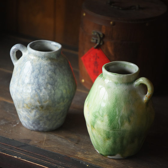 Qinyuanchun Japanese flower arrangement ceramic creative flower utensils retro mini vase green plant living room ornaments decorate home
Qinyuanchun Japanese flower arrangement ceramic creative flower utensils retro mini vase green plant living room ornaments decorate home