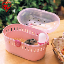 IRIS Alice Hamster Bear rat oval take-out cage Mini hedgehog potty hand in hand carry-out box with water