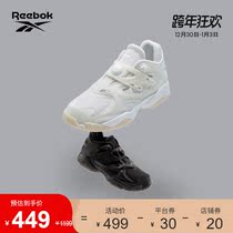 Reebok Reebok official mens shoes womens shoes FV5623 trend comfortable sports black low-top casual shoes