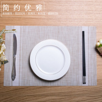 German plazotta placemat PVC non-slip heat insulation European-style table mat Leave-in environmental protection dish dish Western mat