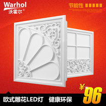 Integrated ceiling light GESATIYI Kitchen and bathroom light Integrated ceiling led light led ceiling light Ceiling panel light