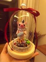 (Q1)Birthday gift paper clay hand-made anniversary graduation Childrens Day June 1 gift 520