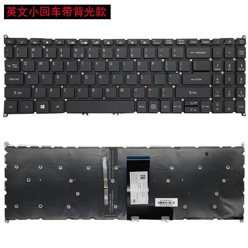 Клавиатура acer 宏基 aspire 5 a515-54 a515-54-51dh 59w2 51cq笔记本键盘 Клавиатура acer 宏基 aspire 5 a515-54 a515-54-51dh 59w2 51cq笔记本键盘