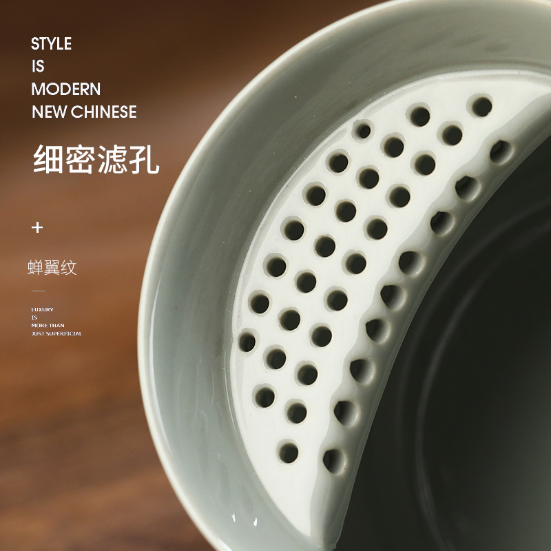 Your up porcelain cups filter cup tea separate archaize office ceramic keller cup personal tea cup