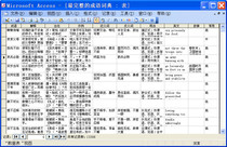 10003 Very complete idiom dictionary ACCESS database idiom dictionary idiom idiom interpretation