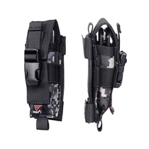 1000D Outdoor Mountain Campaign Tactical Knife Sleeve Sleeve Sleeve MOLLE gadget package folding knife bag pocket bag bag bag