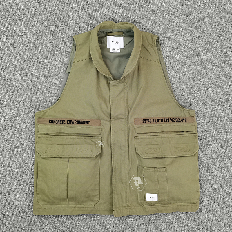 トップス WTAPS REP / VEST / COTTON. TWILL WTAPS REP / VEST / COTTON. TWILL
