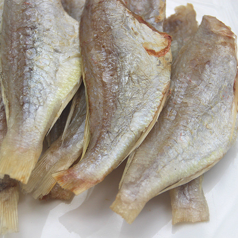 500g包邮海南特产红三鱼干红杉鱼去头咸鱼干淡盐海鲜干货金线鱼