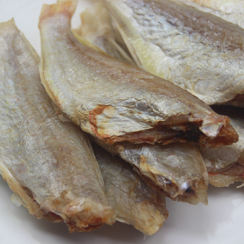 500g包邮海南特产红三鱼干红杉鱼去头咸鱼干淡盐海鲜干货金线鱼