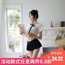 Sexy underwear secret sexy female secretary uniform temptation ol small chest transparent skirt passion suit