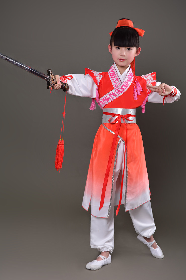 幼儿童古装汉服男童小男孩唐朝古代公子大侠客侠士武术表演出服装