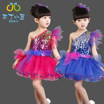 61 Children Dance Clothing Little Girl Girl Child Girl Nursery School Dress With Dress Fluffy Dress Performance Out