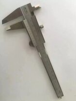 Weihai stainless steel overall cursor card size 0-150mm 0-200 0-300mm*0 02 oil mark scale wire card