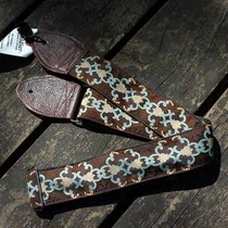 Chicago original Souldier guitar bass embroidery strap