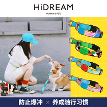 HiDREAM Colorful Pro multi-function semi-P explosion-proof punch dog collar socket adjustable dog companion does not leer