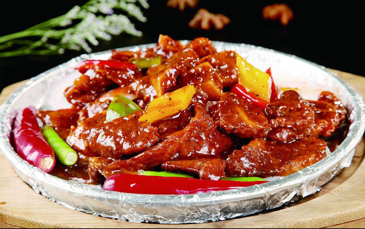 黑椒牛仔骨牛排牛小排酒店饭店特色优质半成品食材包邮350克一包