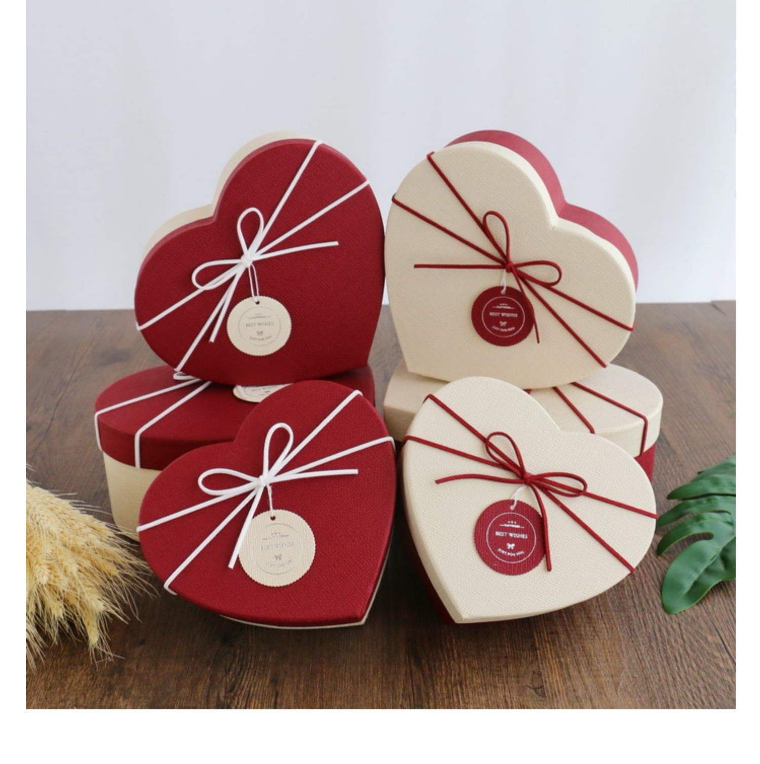 520心形礼物盒空盒爱心盒子生日礼盒仪式感小号口红礼品盒高级