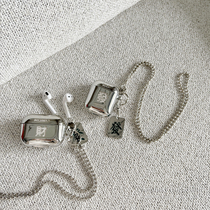 Electroplating New Years fortune applies AirPodsPro headphones 3 generation protective sleeves Apple Bluetooth 2 generation long hanging rope Softshell