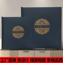 High-end Shadow Building Photo Wash Printing Plus Album Book this print into a wedding dress Wedding Photos Wedding Crystal Memorial Leather Album production