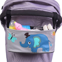 Baby stroller hanging bag Mummy trolley hanging bag crib hanging bag milk bottle wet tissue storage bag storage hanging bag