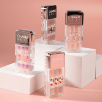 Nail patch summer nail art finished wear armor summer repeated removable nail piece female nail shop Special