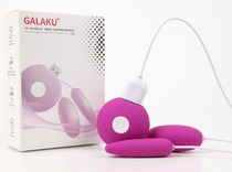 Fun USB charging jumping egg for heart purple double jumping egg female fun stick