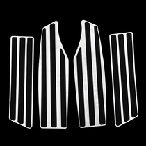 Force engraving 318 retrofit foot pedal motorcycle stainless steel wire drawing pedal non-slip footbed non-destructive installation