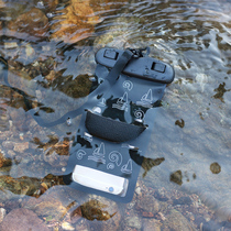 Mobile phone arm bag Swimming waterproof bag Diving cover Swimming pool touch screen arm hanging arm belt tied arm artifact Arm water release small