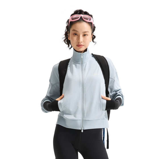 Li Ning 2024 Spring Women 's 간단하고 다재다능한 느슨하고 편안한 스탠딩 칼라 스포츠 및 캐주얼 재킷 AWDU764-B 제품 Li Ning 2024 Spring Women 's 간단하고 다재다능한 느슨하고 편안한 스탠딩 칼라 스포츠 및 캐주얼 재킷 AWDU764-B 제품
