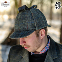 Polish sterkowski retro deer hunting hat Detective cap Harris rough flowers and hand caps