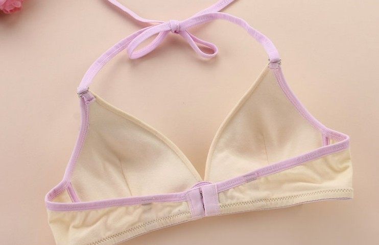 2件包邮曼佳美少女发育期纯棉文胸 学生少女内衣无钢圈多款式