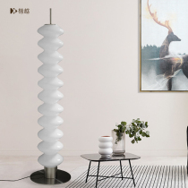 Nordic modern simple floor lamp light luxury living room bedroom remote control decoration design personality creative glass lamp